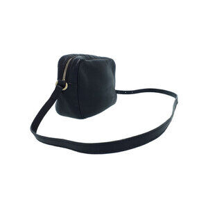 Gucci Bag Crossbody Pebbled Black Soho Leather Disco